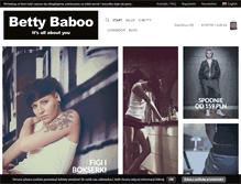 Tablet Screenshot of bettybaboo.com